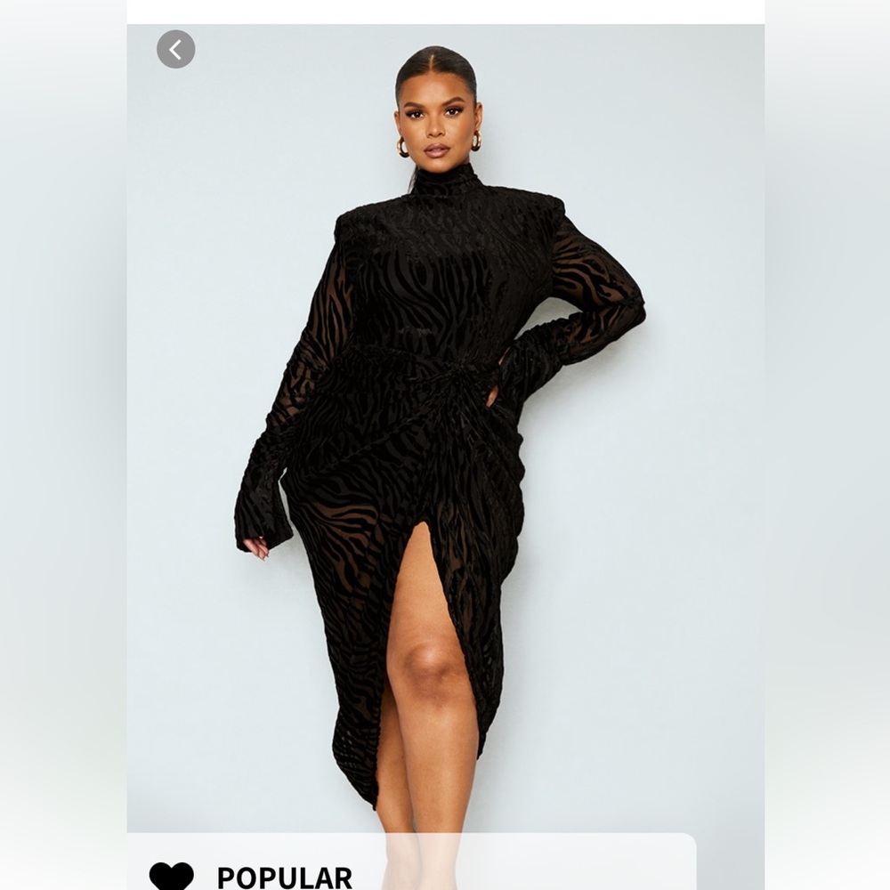 Black dress from Pretty Little Thing!